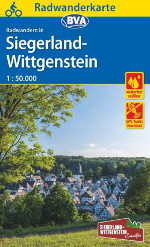 Radwanderkarte Siegerland Wittgenstein BVA
